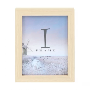 Image of 5" x 7" - iFrame Wood Finish Photo Frame