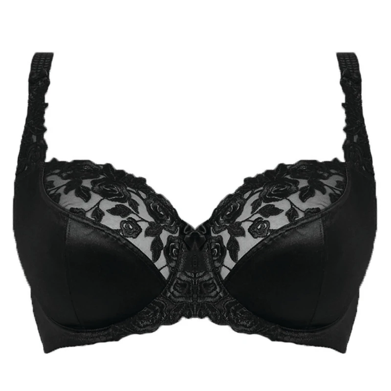 Image of Fantasie Belle Underwired Balcony Bra BLK Black female 32F