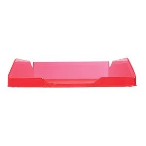 Image of Exacompta Iderama Letter Tray Raspberry 11354D