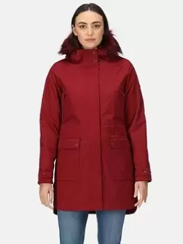 Image of Regatta Sabinka Waterproof Insulated Jacket - Red, Size 8, Women