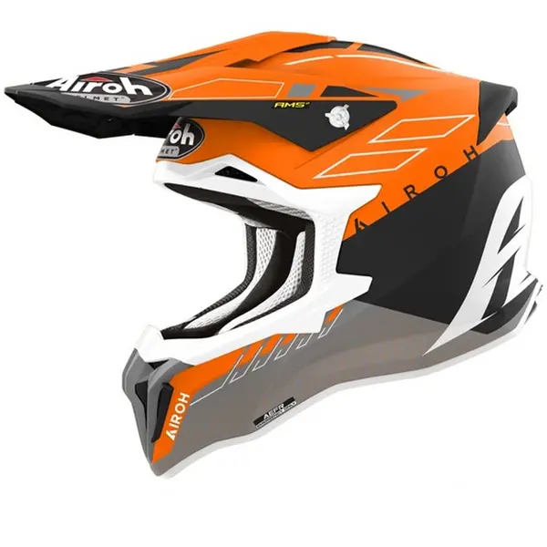 Image of Airoh Strycker Skin Orange Matt Offroad Helmet M
