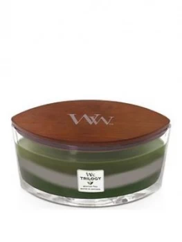 Image of Woodwick Ellipse Trilogy Candle ; Mountain Trail