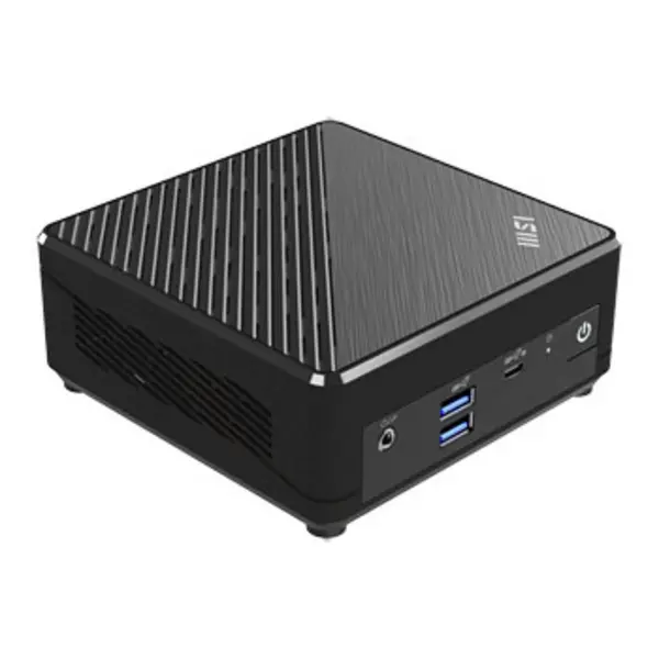 Image of MSI Cubi N ADL S Intel N100 Desktop PC 4GB RAM 128GB SSD Mini PC SFF Fanless Type C USB 3.2 Gen2 HDMI DP Dual LAN WiFi BT VESA Win11 PRO CUBI N AD
