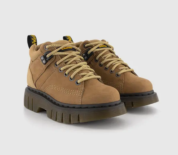 Image of Dr. Martens Womens Woodard Hiker Boots Savannah Tan, 7