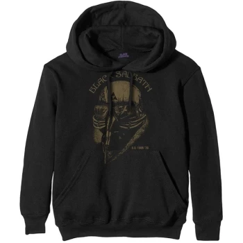 Image of Black Sabbath - US Tour '78 Mens Small Pullover Hoodie - Black