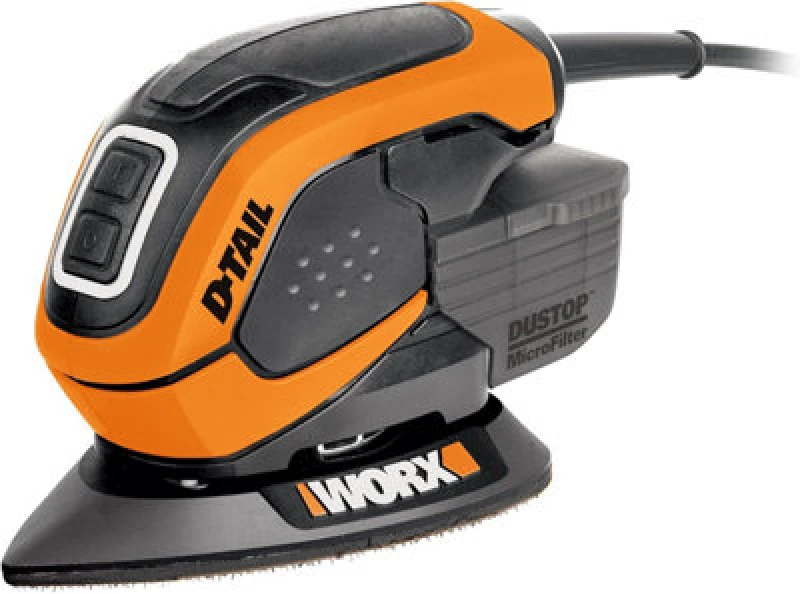 Image of Worx Wx648 65W D-Tail Palm Sander One Colour VT8QZ Unisex