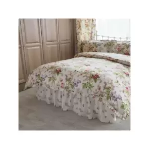 Image of Belledorm Delphine Duvet Cover Set (Single) (Multicoloured) - Multicoloured