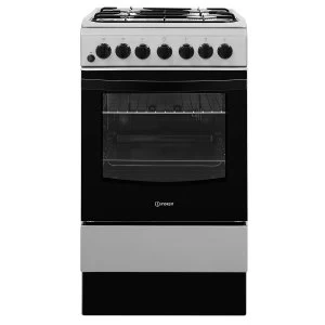 Image of Indesit IS5G4PHSS Single Oven Duel Fuel Cooker