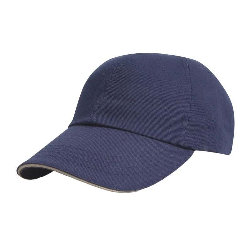 Image of Result Result Men Pro-Style Drill Heavy Cap in Navy Navy One Size Male 5063527353832