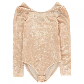 Image of Firetrap Bodysuit Junior Girls - Blush Velour