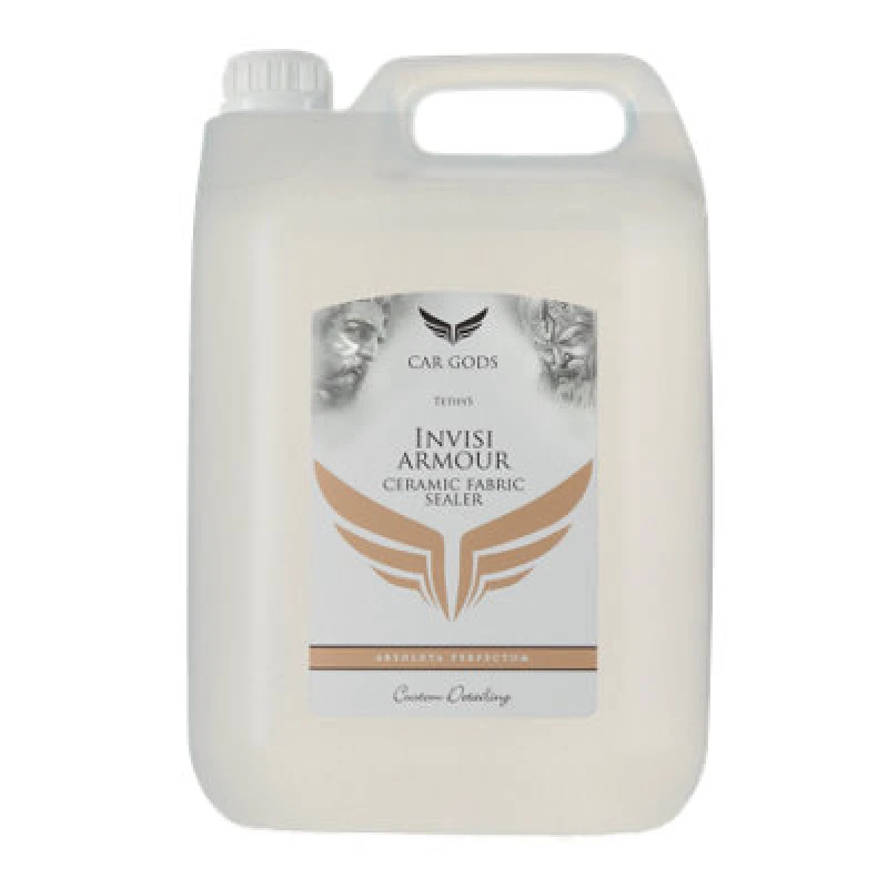 Image of Car Gods Invisi Armour Ceramic Fabric Sealer Upholstery Waterproof Sealer 5L