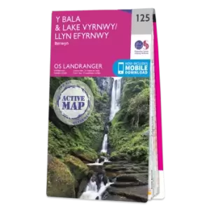 Image of Map of Bala & Lake Vyrnwy