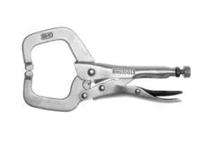 Image of Teng Tools 406-6 6" C Clamp Self-Locking Power Grip Pliers