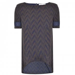 Image of Patrizia Pepe Camicia Blouse - Navy