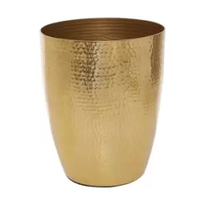 Image of Interiors By Ph Hammered Effect Waste Bin