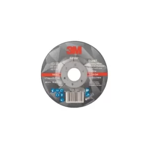 Image of 51747 Silver Ceramic DPC (T27) Grinding Wheel 115X7X22.23MM