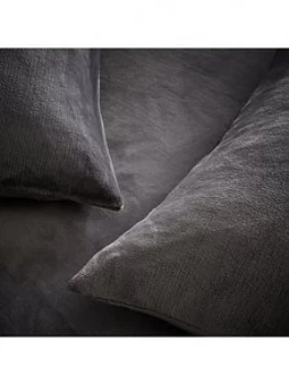 Image of Silentnight Velvet Touch Fleece Duvet Cover Set