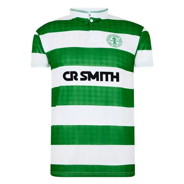 Image of Team Celtic Retro Home Shirt 1988 Adults - Green S