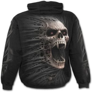 Image of Cast Out Mens Medium Hoodie - Black