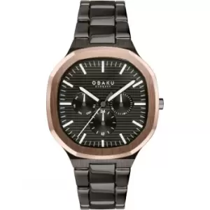 Image of Mens Obaku Ild Dark Watch