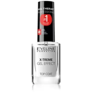 Image of Eveline Cosmetics Nail Therapy X-treme Gel Effect Cover Nail Polish For Shine 12 ml