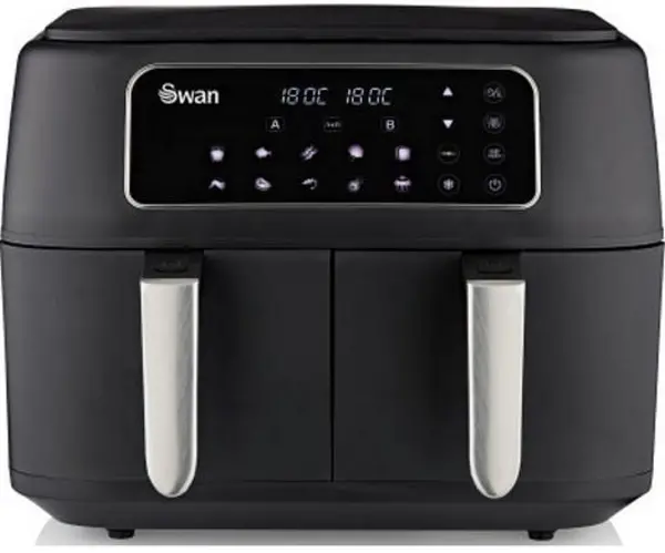 Image of Swan Retro SD10410N 1700W 9L Digital Dual Air Fryer