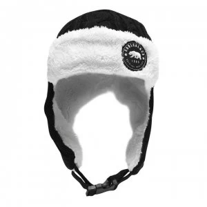 Image of SoulCal Spar Trapper Hat Mens - Black/Cream