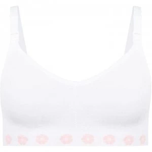 Image of Theya Healthcare Fleur Bamboo Back Fastening Post Surgery Bra - White