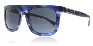 Image of Dolce & Gabbana DG4288 Sunglasses Striped Blue 3065/87 53mm