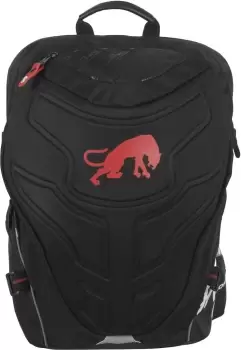 Image of Furygan Cyclone Backpack, black-red, black-red, Size One Size