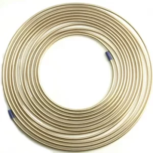 Image of 25ft x Malleable Cupro Copper Nickel Brake Petrol Car Pipe 6MM CN6M Metric