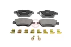 Image of MASTER-SPORT Brake pad set Premium Front Axle 13046038392N-SET-MS Brake pads,Brake pad set, disc brake OPEL,VAUXHALL,Corsa D Schragheck (S07)