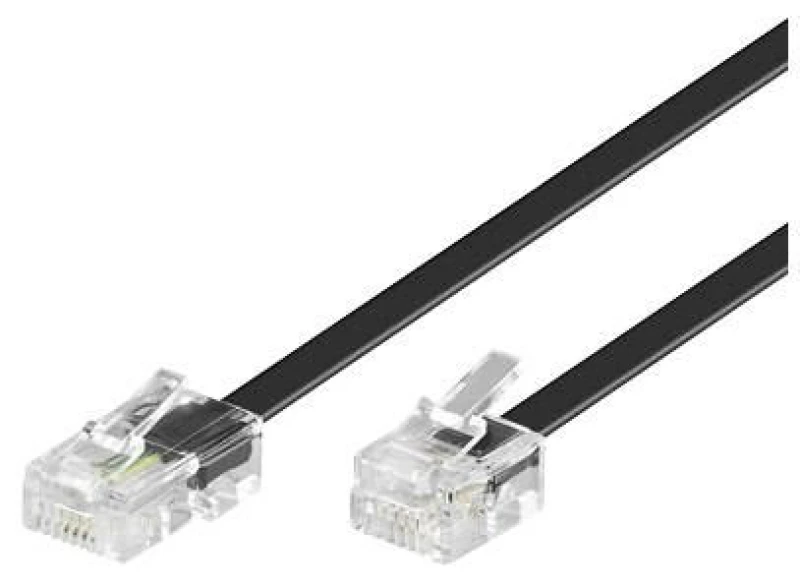 Image of Microconnect MPK451S telephone cable 1m Black