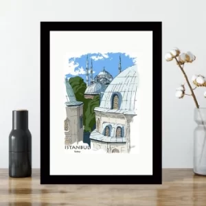 Image of SC412851478 Multicolor Decorative Framed MDF Painting