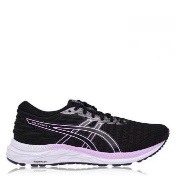 Image of Asics Excite 7 Twist Womens Running Shoes - Black/Lilac