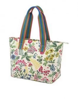 Image of Cath Kidston Twilight Garden Large Casual Brampton Tote - Cream