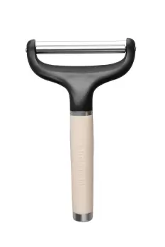 Image of Stainless Steel Cheese Slicer - Almond Cream
