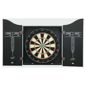 Image of Mightymast Dartboard Set with Wall Cabinet and Darts