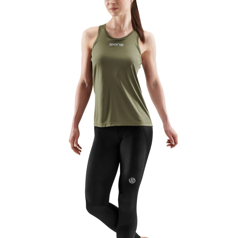 Image of Skins Sr3 Tank Top - Green Green 8