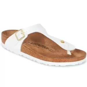 Image of Birkenstock GIZEH womens Flip flops / Sandals (Shoes) in White,4.5,5,5.5,7,7.5,2.5