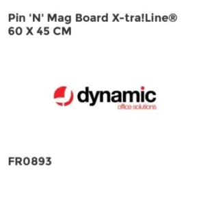 Image of Dynamic Pin 'N' Mag Board X-tra Line 60 x 45 CM