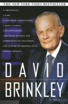 Image of David Brinkley a Memoir Paperback