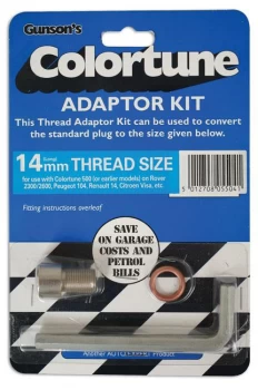Image of Gunson G4055C Colortune Adaptor Kit 14mm - Taper Slim