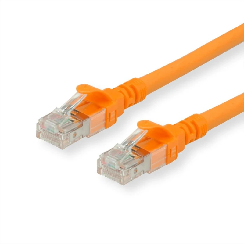 Image of ROLINE 21152770 networking cable Orange 0.5 m Cat6a U/UTP (UTP)