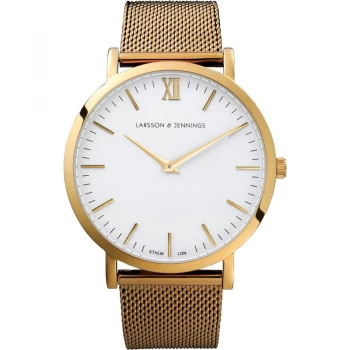Image of Unisex Larsson & Jennings Lugano 40mm Watch LJ-W-CMGLD-O-GW