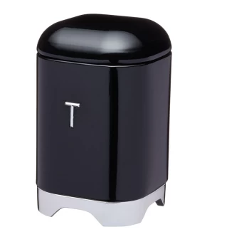 Image of Kitchen Craft Lovello Tea Tin Black