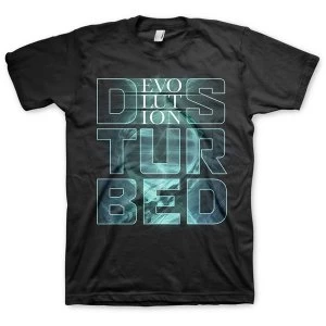 Image of Disturbed - Evolution Unisex Medium T-Shirt - Black
