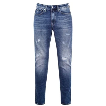 Image of Calvin Klein Jeans 50 Slim Tapered Jeans - BA303 Bright Bl