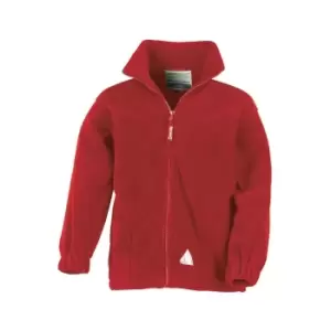 Image of Result Childrens/Kids Full Zip Active Anti Pilling Fleece Jacket (8/10) (Red)