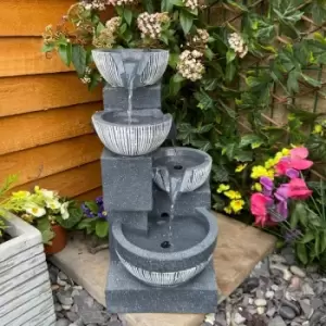 Image of Eclipse 4 Bowl Solar Powered Water Feature